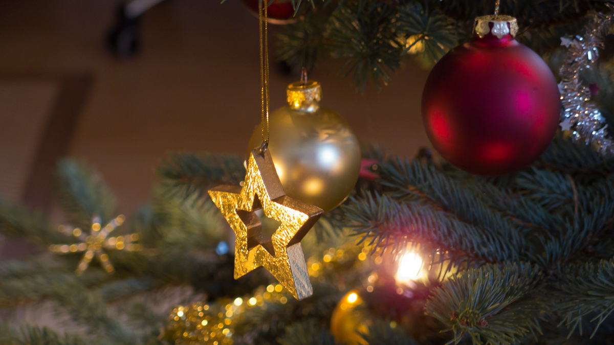 gedopt unterm Weihnachtsbaum