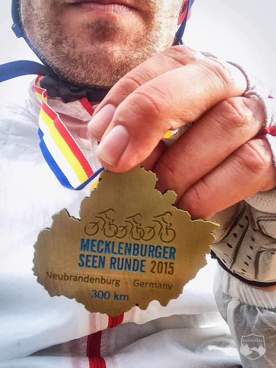 Medaille, Finisher, Ziel, Zieleinfahrt, MSR300, Neubrandenburg