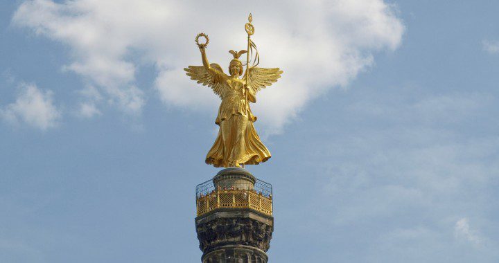 Berlin Marathon, Siegessäule, Marathon