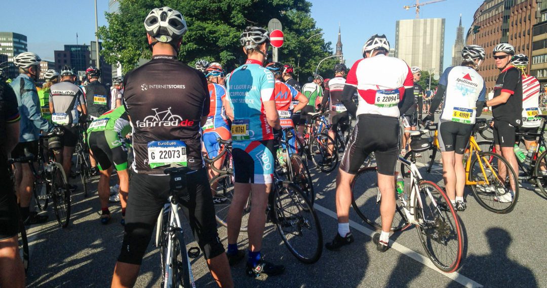 Cyclassics, Hamburg, 2016, Rennrad, Jedermannrennen, Radrennen, Startblock