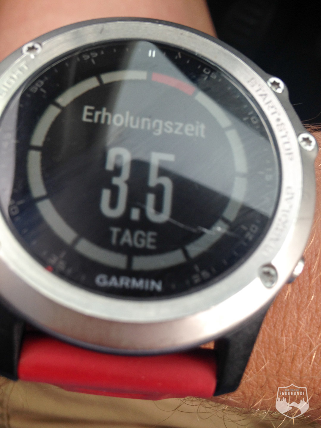 Knallhart, Fenix3, Garmin, Hamburg, Erholungszeit
